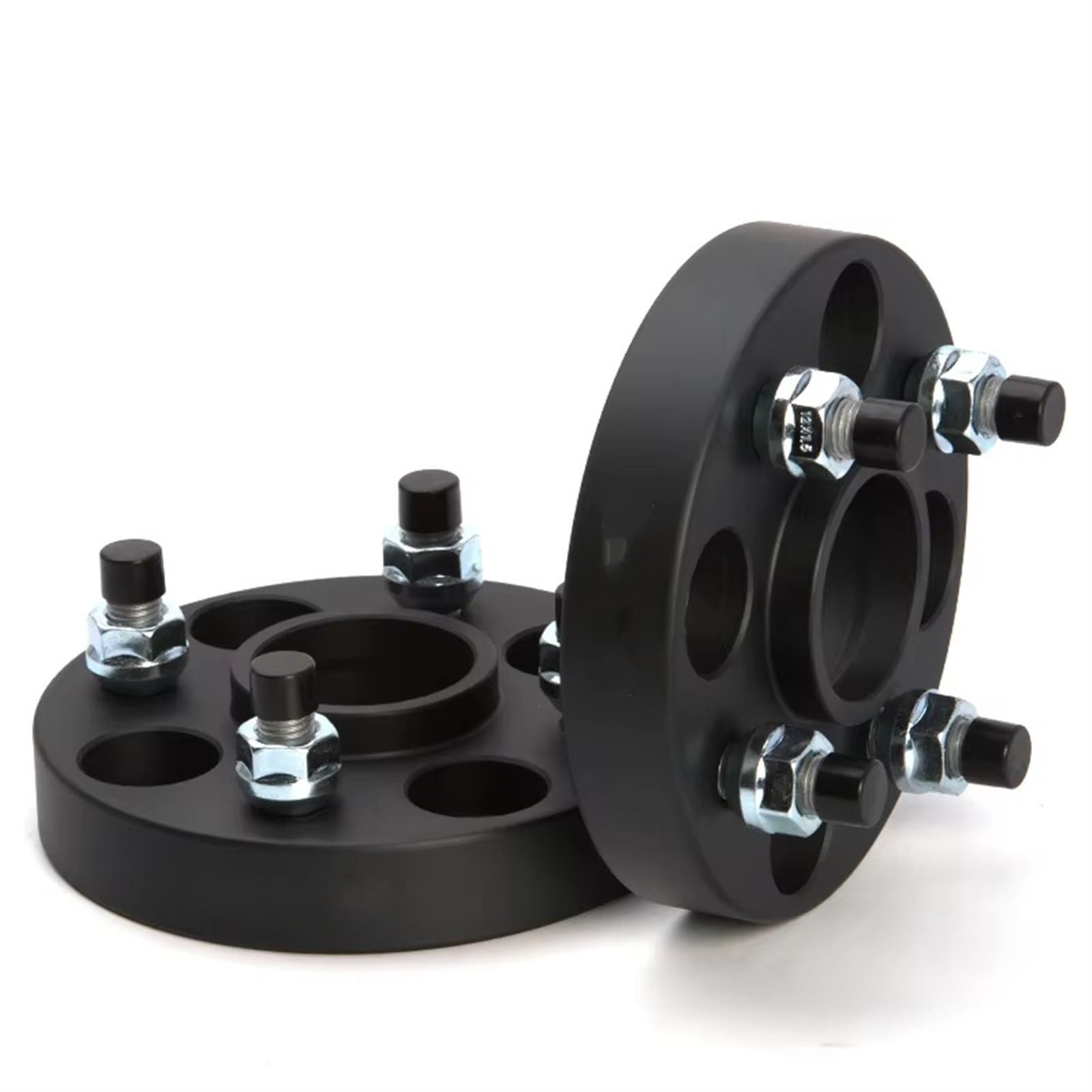 WSBOJXTH Anpassung Spurverbreiterungen Umrüstadapter 2 Stück 20/25/30/35/40mm PCD 4x114.3 Bis 4x100 4x108 4x110 Spurverbreiterung(2PCS 15mm Black) von WSBOJXTH