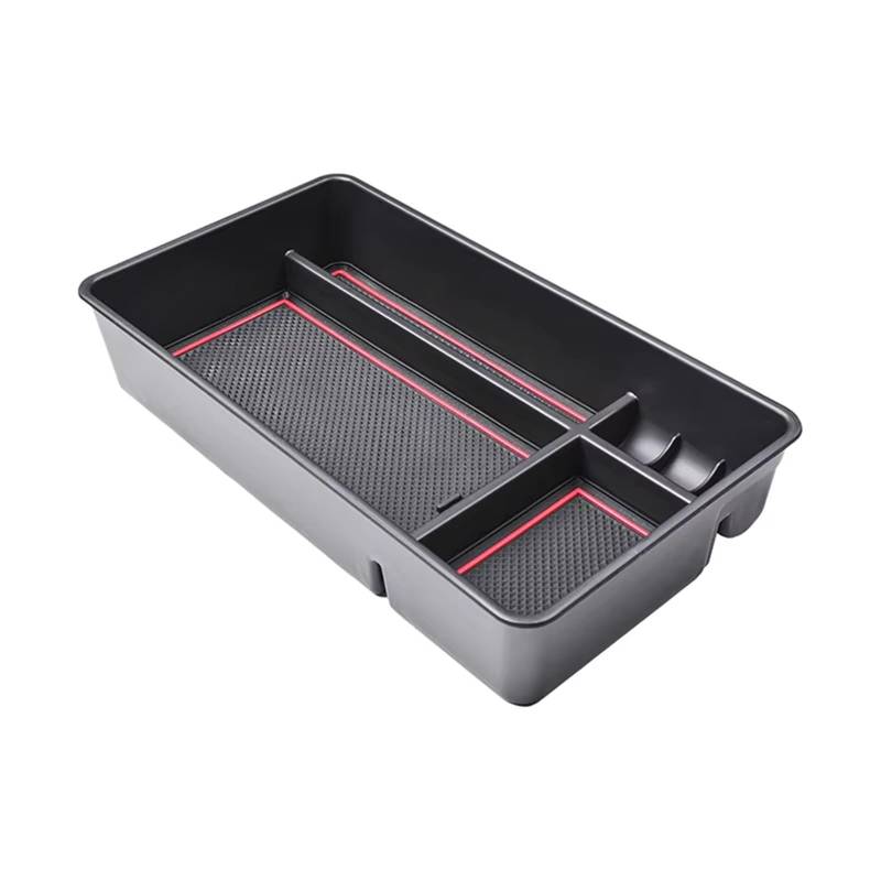 WSBOJXTH Auto-Aufbewahrungsbox Kompatibel Mit Nissan Für Altima 2019 2021 2022 2023 2024 Auto Armlehne Aufbewahrungsbox Mittelkonsole Organizer Fach Zubehör(Red) von WSBOJXTH