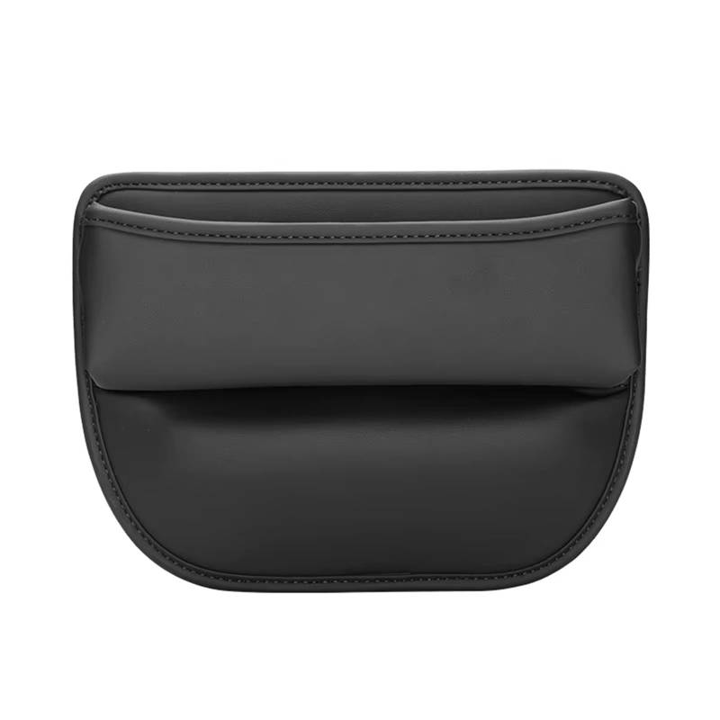 WSBOJXTH Auto-Aufbewahrungsbox Kompatibel Mit Volvo Für S60 S90 XC40 V50 V40 XC60 XC90 Autositz-Aufbewahrungsbox, Tasche, Multifunktionale Tasse, Telefonhalter, Organizer-Zubehör(Black 1 Piece) von WSBOJXTH