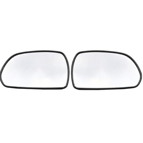 WSBOJXTH Auto Außenspiegelglas Kompatibel Mit Hyundai Für Elantra 2003-2015 Auto-Rückspiegelglaslinse Zubehör Mit Heizung(Left and Right 8.5cm) von WSBOJXTH