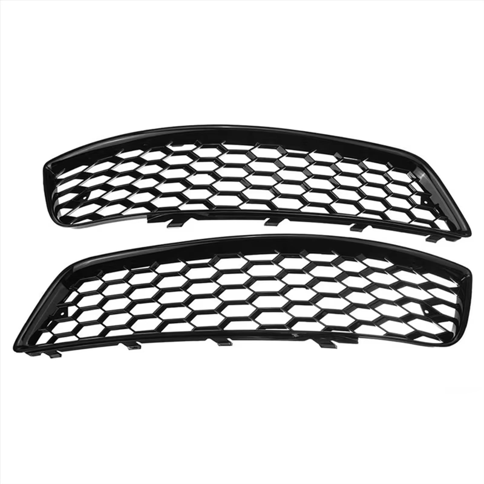 WSBOJXTH Front Kühlergrille Kompatibel Mit A3 8P 2009–2013 Auto-Frontstoßstange, Nebelscheinwerfer, Netzgitter, Nebelscheinwerfer, Wabengitterabdeckungen 8P0807682J 8P0807681AA von WSBOJXTH