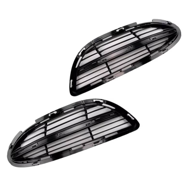 WSBOJXTH Front Kühlergrille Kompatibel Mit Benz Für S-Klasse W222 2013–2020 Auto Links Rechts Vorne Stoßstange Nebelscheinwerfer Lampe Grill Gitterteile 2228850224 2228850324 2228851321 2228851421 von WSBOJXTH