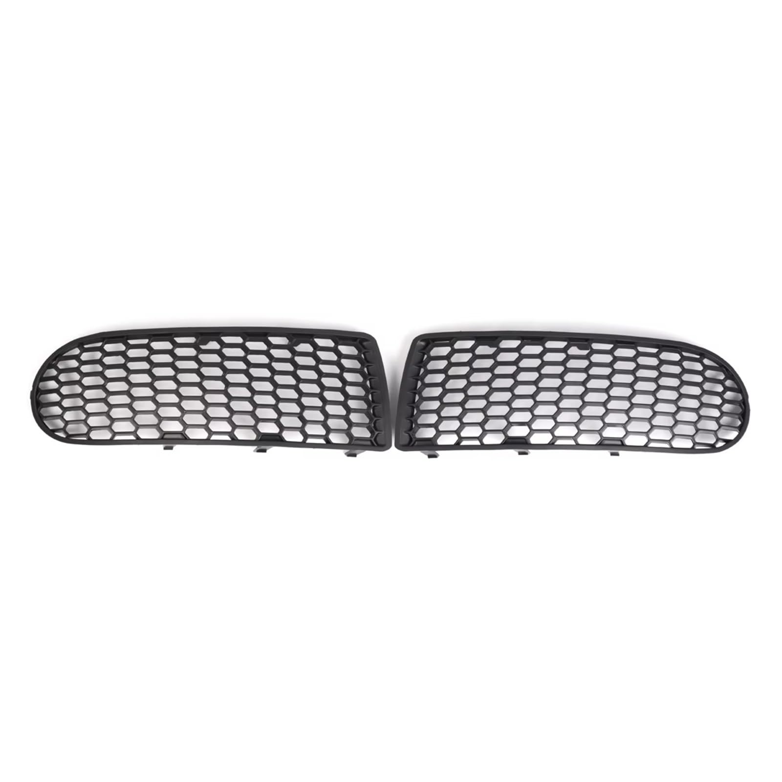 WSBOJXTH Front Kühlergrille Kompatibel Mit VW Für Beetle Für Beetle Für Cabrio 2006–2010 2 Stück Auto-Frontstoßstange, Nebelscheinwerfergitter, Waben-Sechskant-Grillabdeckung, 1C0807683A, 1C0807684A von WSBOJXTH