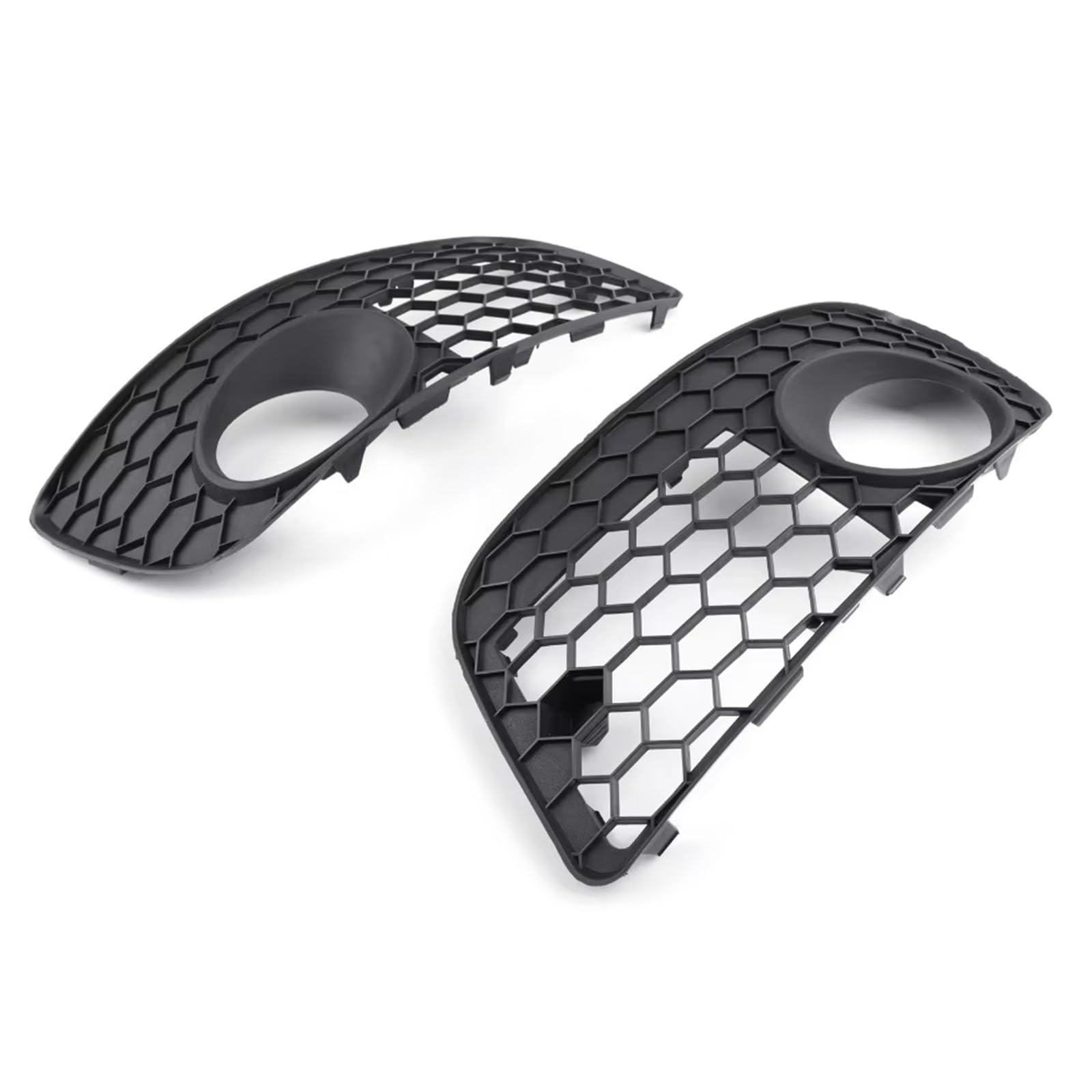 WSBOJXTH Front Kühlergrille Kompatibel Mit VW Für Golf MK5 Für GTI 2006 2007 2008 2009 Auto Links Rechts Vorne Stoßstange Nebelscheinwerfer Lampe Grill Grille Teile von WSBOJXTH