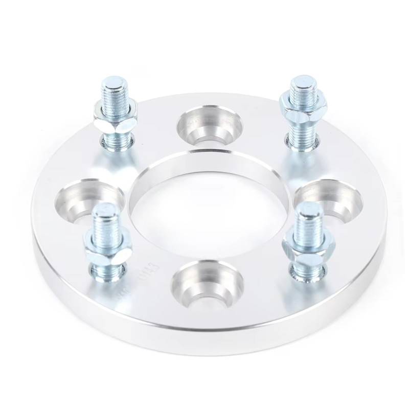 WSBOJXTH Raddichtungsadapter Billet 15 Mm 4 X 100 Auf 4 X 114,3 Spurverbreiterung Adapter Billet 12 X 1,5 Radbolzen Spurverbreiterung von WSBOJXTH