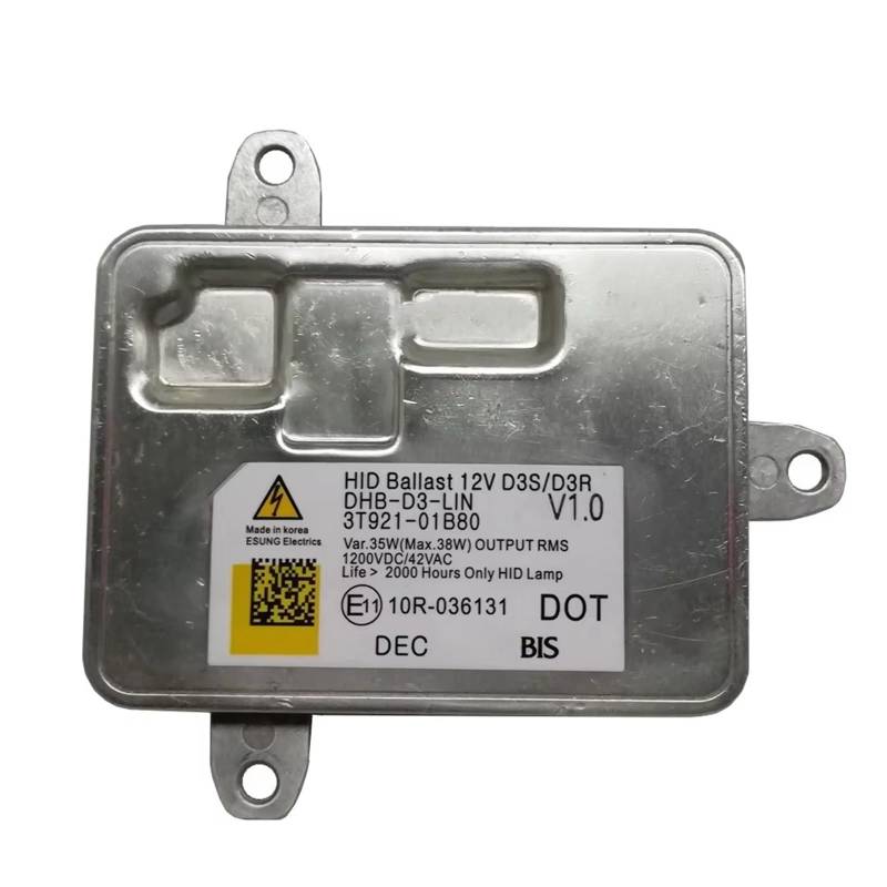 WSBOJXTH Scheinwerfer Steuergerät DHB-2G-D3-LIN V1.0 HID-Vorschaltgerät D3S D3R 35 W 38 W Xenon-Scheinwerfersteuerungscomputer-Treibermodul C5921-05750 von WSBOJXTH