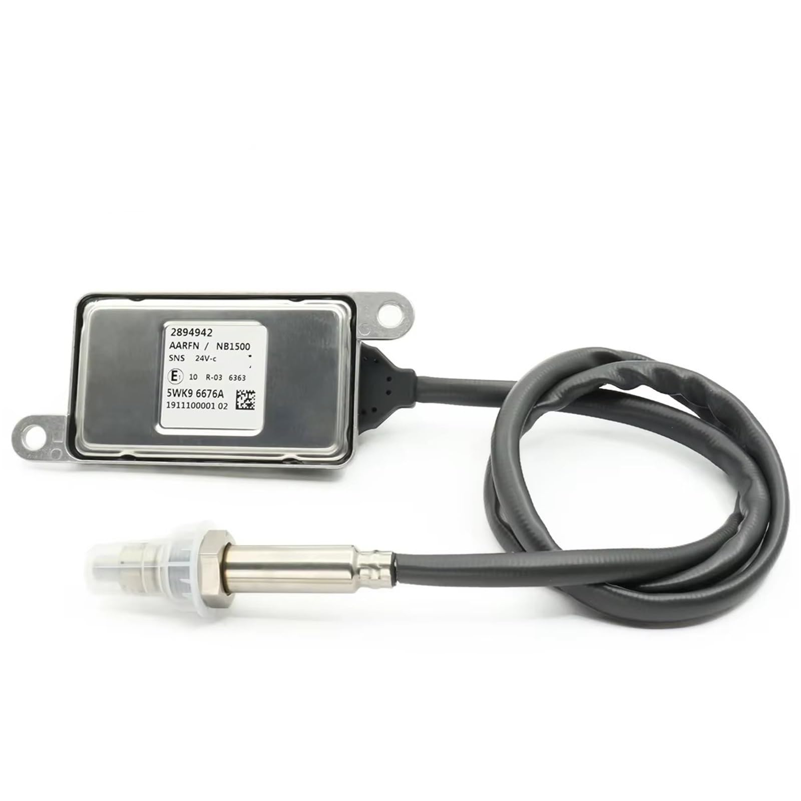 WSBOJXTH Stickoxid-Sensor Kompatibel Mit Peterbilt Für Interna Für Kenworth 15L ISX/QSX Stickoxidsensor OEM 2894942 5WK96676A A1156676A BA036676A Nox Sensor von WSBOJXTH