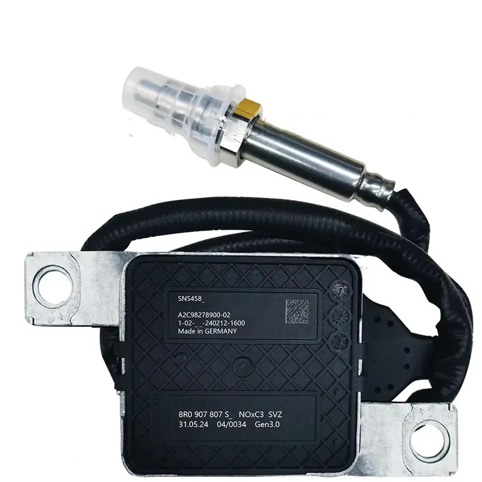 WSBOJXTH Stickoxid-Sensor Kompatibel Mit Q5 8RB SQ5 Für Quattro 3,0 Für TDI Nox Sensor 8R0907807S 8R0907807S 8R0907807AB 8R0907807M Nox Sensor von WSBOJXTH