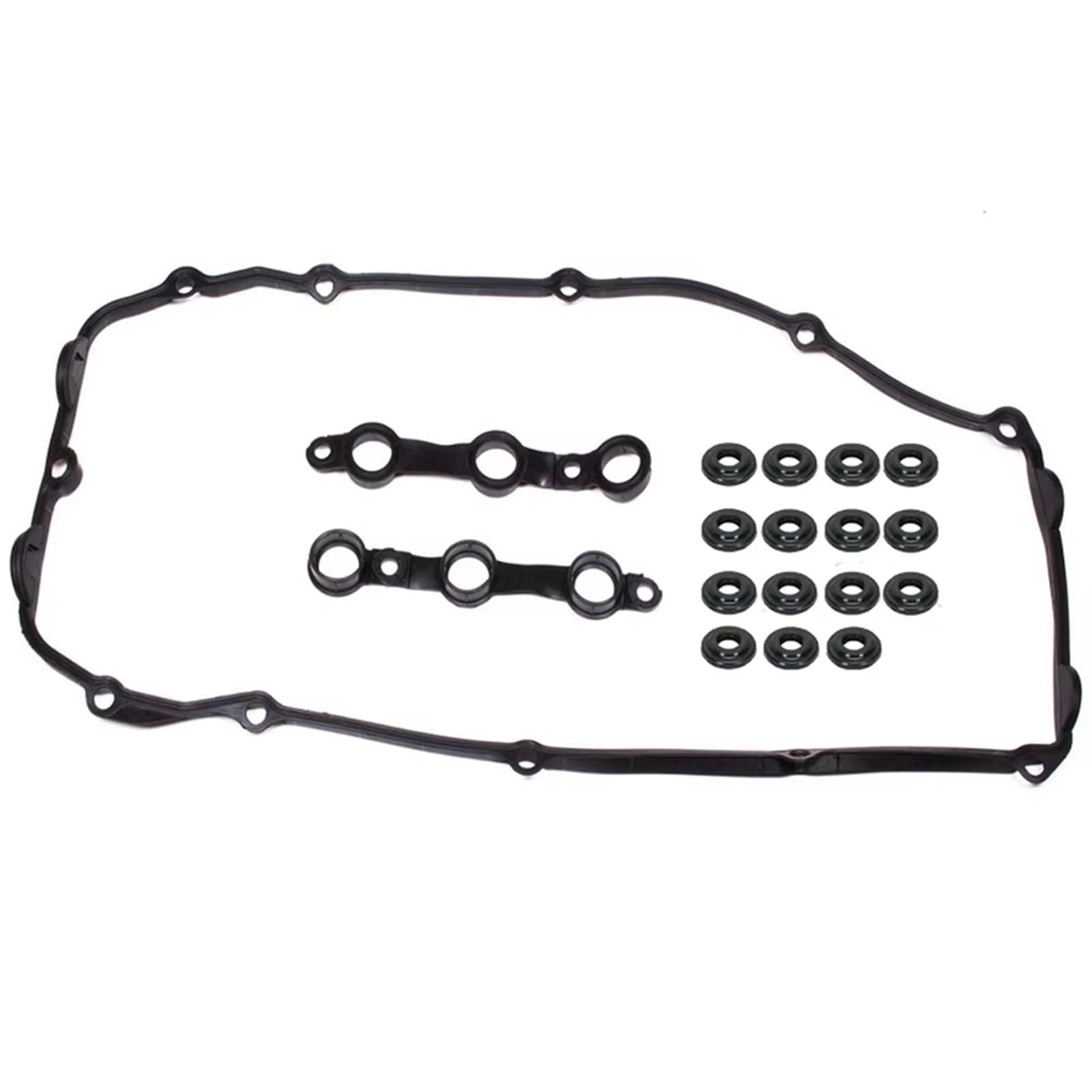 WSBOJXTH Zylinderkopfhaube Dichtung Kompatibel Mit E34 E36 325i 325is 525i Motorventildeckel-Dichtungssatz Autoersatzzubehör 11129070530 11120034106 11121437395 von WSBOJXTH