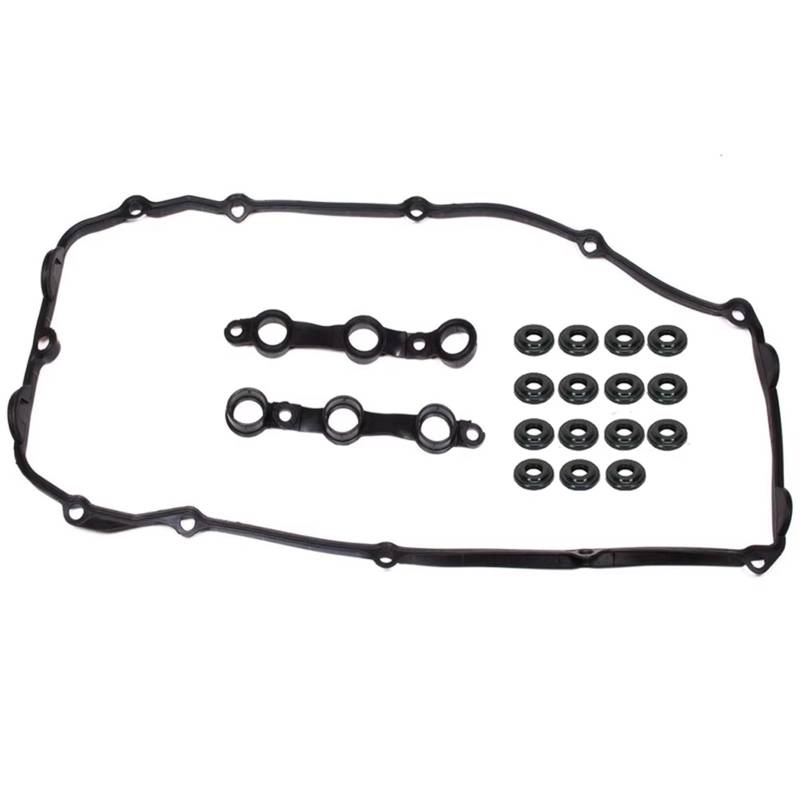 WSBOJXTH Zylinderkopfhaube Dichtung Kompatibel Mit E34 E36 325i 325is 525i Motorventildeckel-Dichtungssatz Autoersatzzubehör 11129070530 11120034106 11121437395 von WSBOJXTH