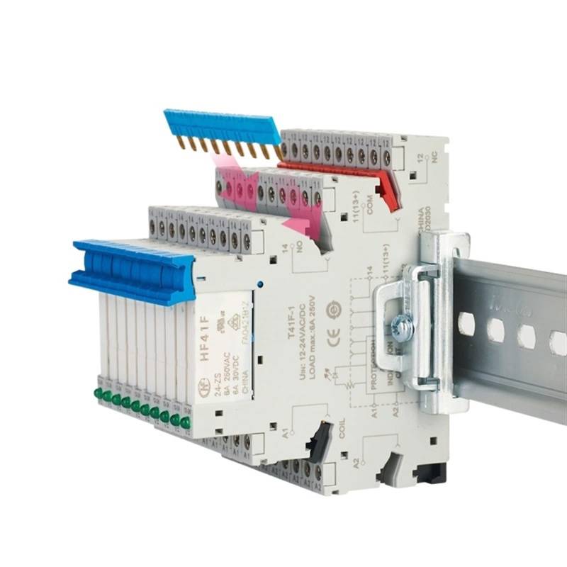 Mini-Halbleiterrelaismodul Modul T41F-3 HF41F-024-012 DC24V 12V 5V Kleines Relais Schraubverbindungsmethode(T41F-1 DC12V) von WSJMWKW