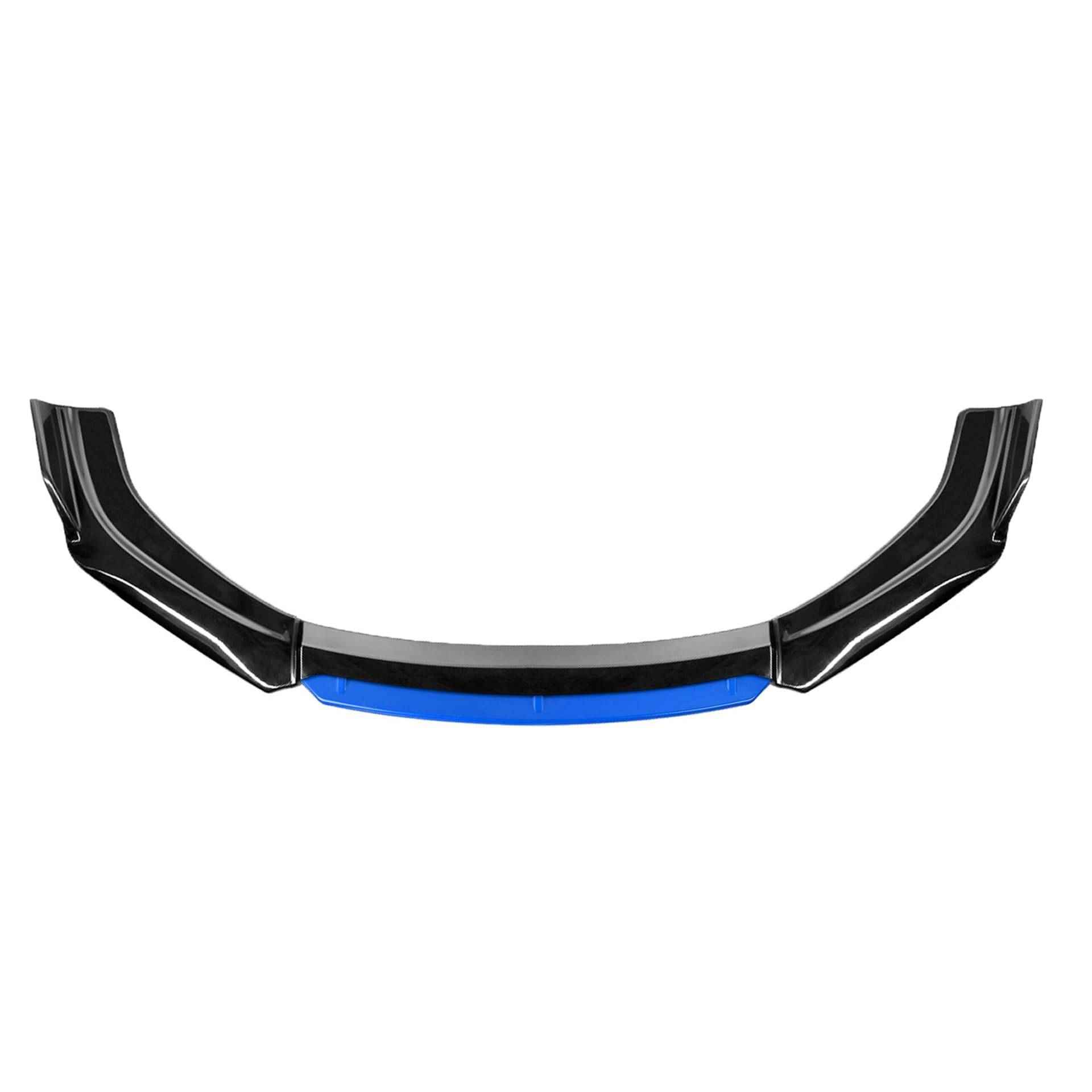 Auto Frontlippe Frontspoiler für Benz SL(2seats) 2013-2018, Frontstoßstange Spoiler Auto zubehör Frontlippe Spoiler Protector Splitter Kit Frontspoiler Lippe,A-Blue von WSLZMM