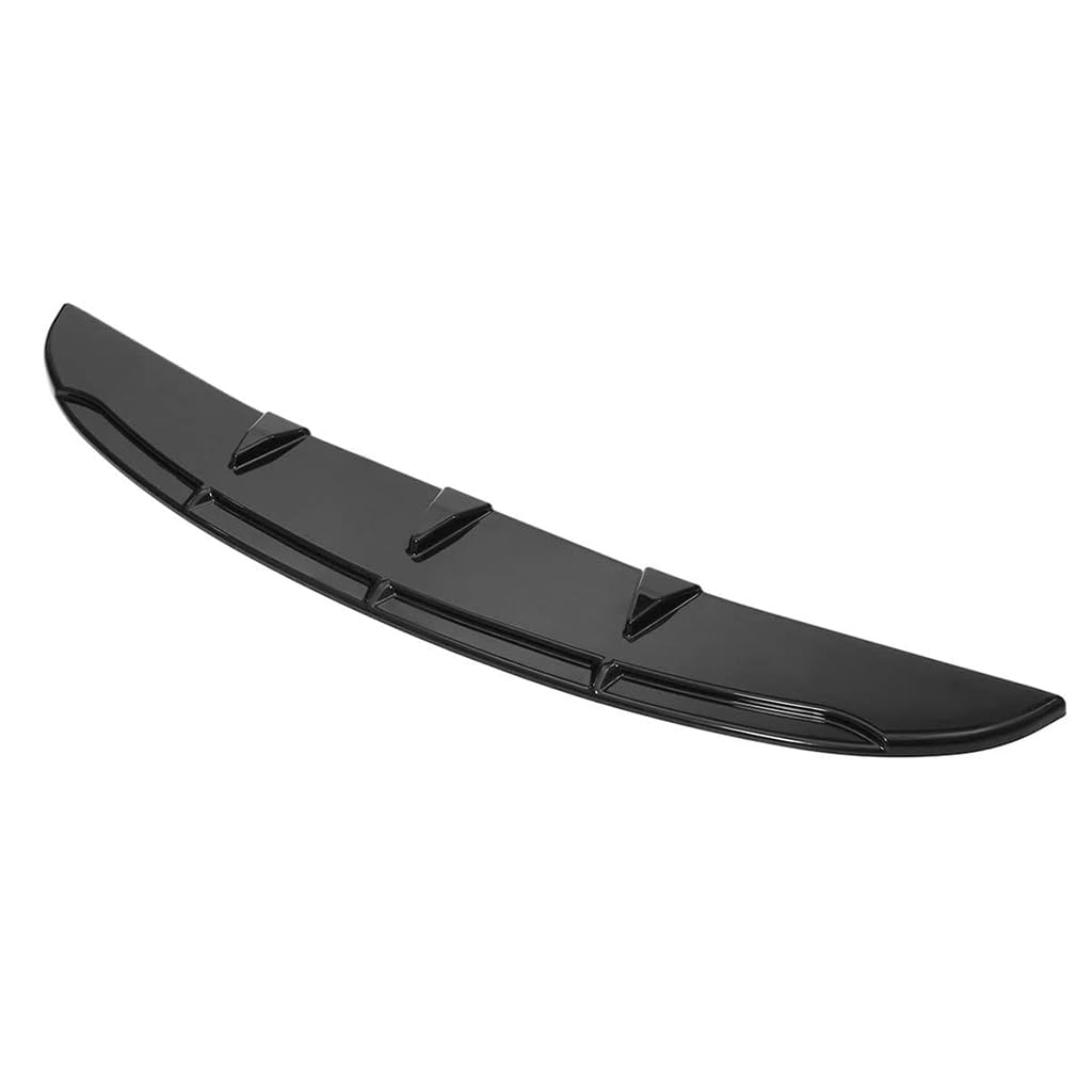 Auto Frontlippe Frontspoiler für Porsche Cayenne 9PA/955 92A/958 9YA/PO536, Frontstoßstange Spoiler Auto zubehör Frontlippe Spoiler Protector Splitter Kit Frontspoiler Lippe,A-Black von WSLZMM