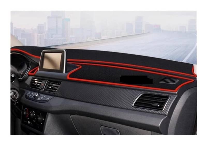 Armaturenbrett-Montagematte Auto Armaturenbrett Abckung Auto Vermein Licht Pad Anti-Schmutz Matte Sun Sha Pad Für Dongfeng Für Glory Für 330S 500 von WSNZYT