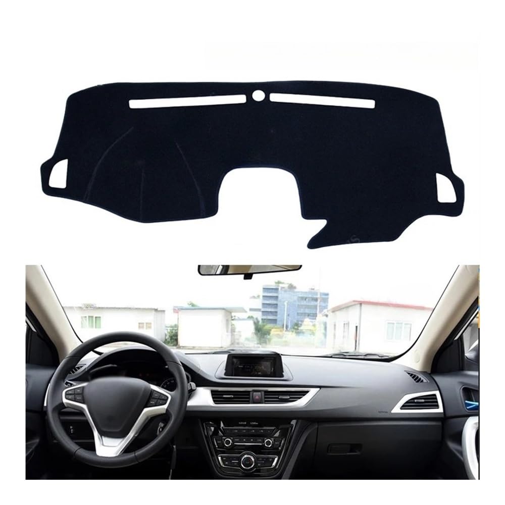 Armaturenbrett-Montagematte Für Changan Für Alsvin Für V7 2014-2017 Auto Zubehör Dash Board Sonnenschirm Teppich Dashboard Cover Schützen Pad von WSNZYT