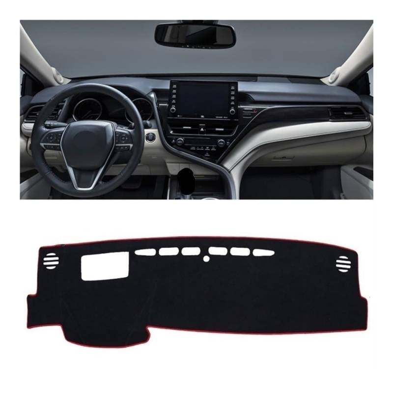 Armaturenbrett-Montagematte Für Für Camry Für XV70 70 2018-2023 Auto Dashboard Abdeckung Matte Auto Dash Board Sonnenschutz Pad Protektor Zubehör von WSNZYT