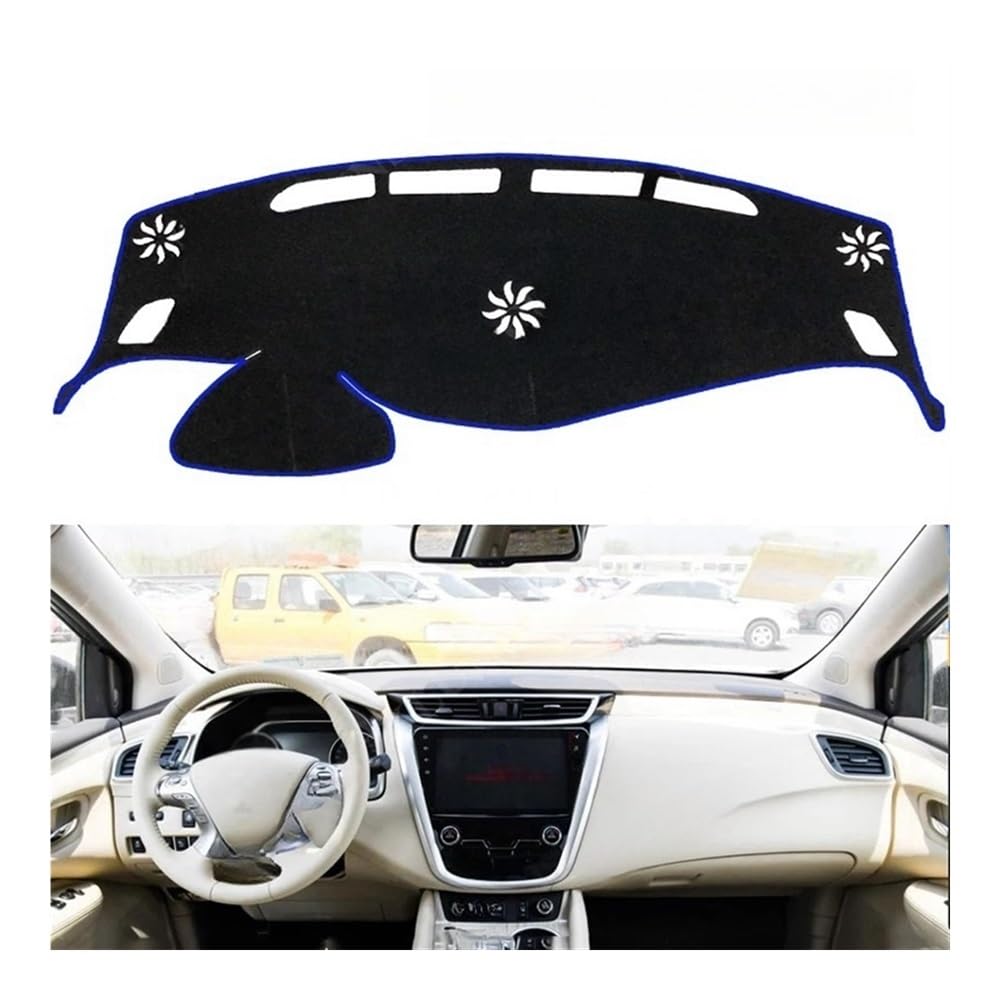 Armaturenbrett-Montagematte Für Für Murano Für Z52 2015-2019 Zubehör Dash Board Sonnenschirm Teppich Dashboard Cover Schützen Pad 2018 von WSNZYT