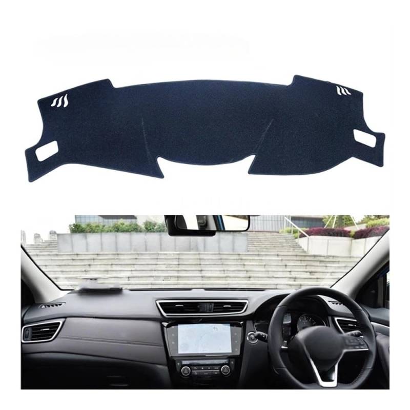 Armaturenbrett-Montagematte Für Für Qashqai Für J11 2014-2020 Auto Zubehör Dash Board Sonnenschirm Teppich Dashboard Cover Schützen Pad von WSNZYT