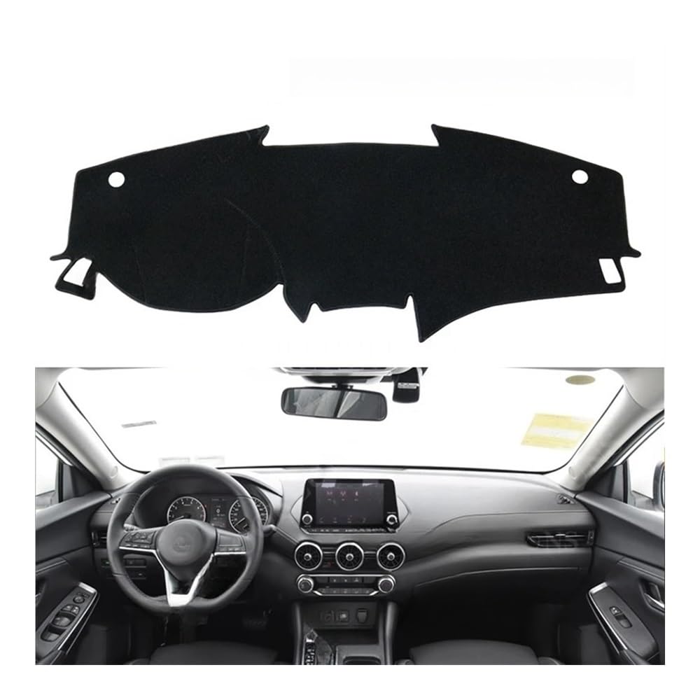 Armaturenbrett-Montagematte Für Für Sentra Für B18 2020 2021 Zubehör Dash Board Sonnenschirm Teppich Sen Tra Dashboard Cover Schützen Pad von WSNZYT