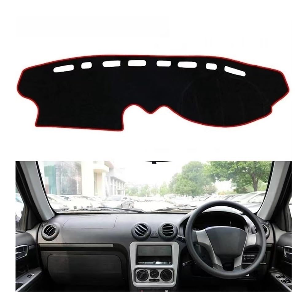 Armaturenbrett-Montagematte Für Geely Für CK Für Otaka 2008-2016 Auto Zubehör Sonnenschirm Teppich Dashmat Dashboard Cover Schützen Pad von WSNZYT