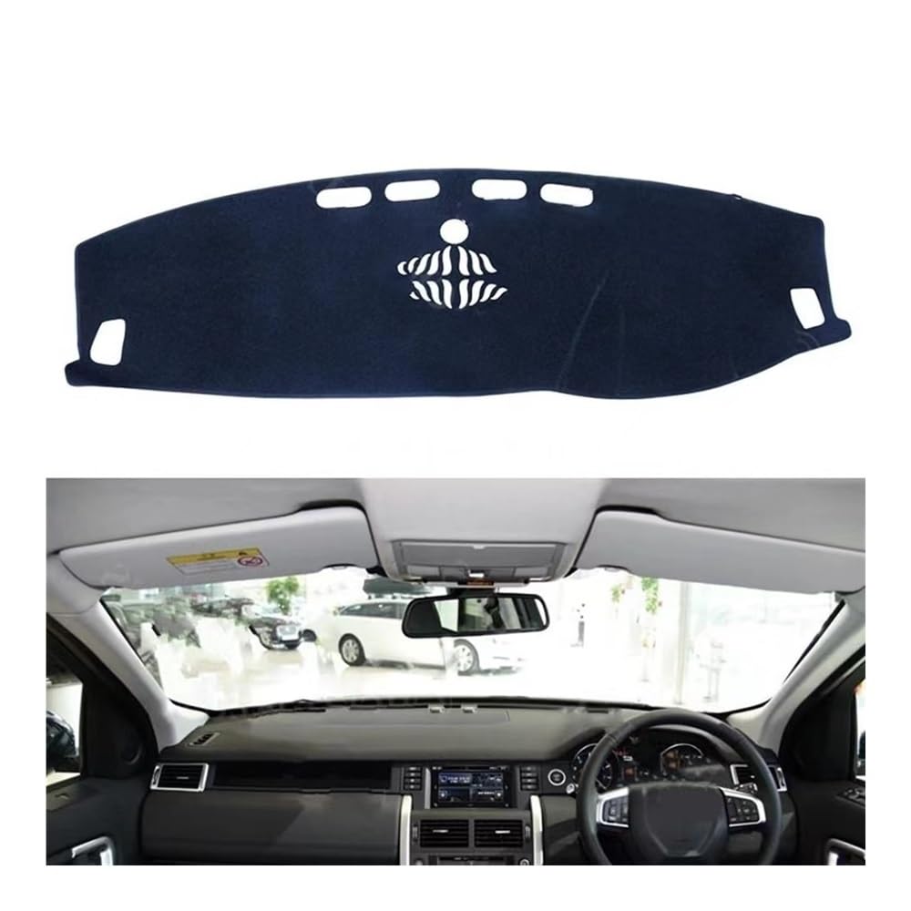 Armaturenbrett-Montagematte Polyester Für Land Für Rover Für Discovery Sport 2015-2020 Dash Board Sonnenschirm Teppich Dashboard Abckung Schutz Pad von WSNZYT