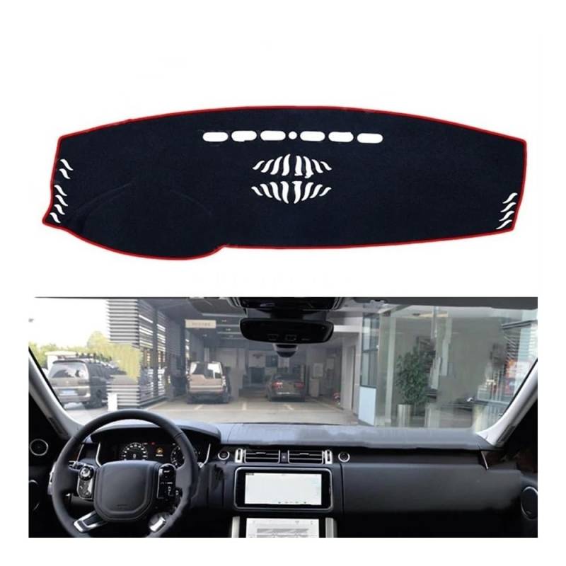 Armaturenbrett-Montagematte Polyester Für Land Für Rover Für Range Für L405 2013-2019 Zubehör Dash Board Sonnenschirm Teppich Dashboard Abckung Schutzhülle Pad von WSNZYT