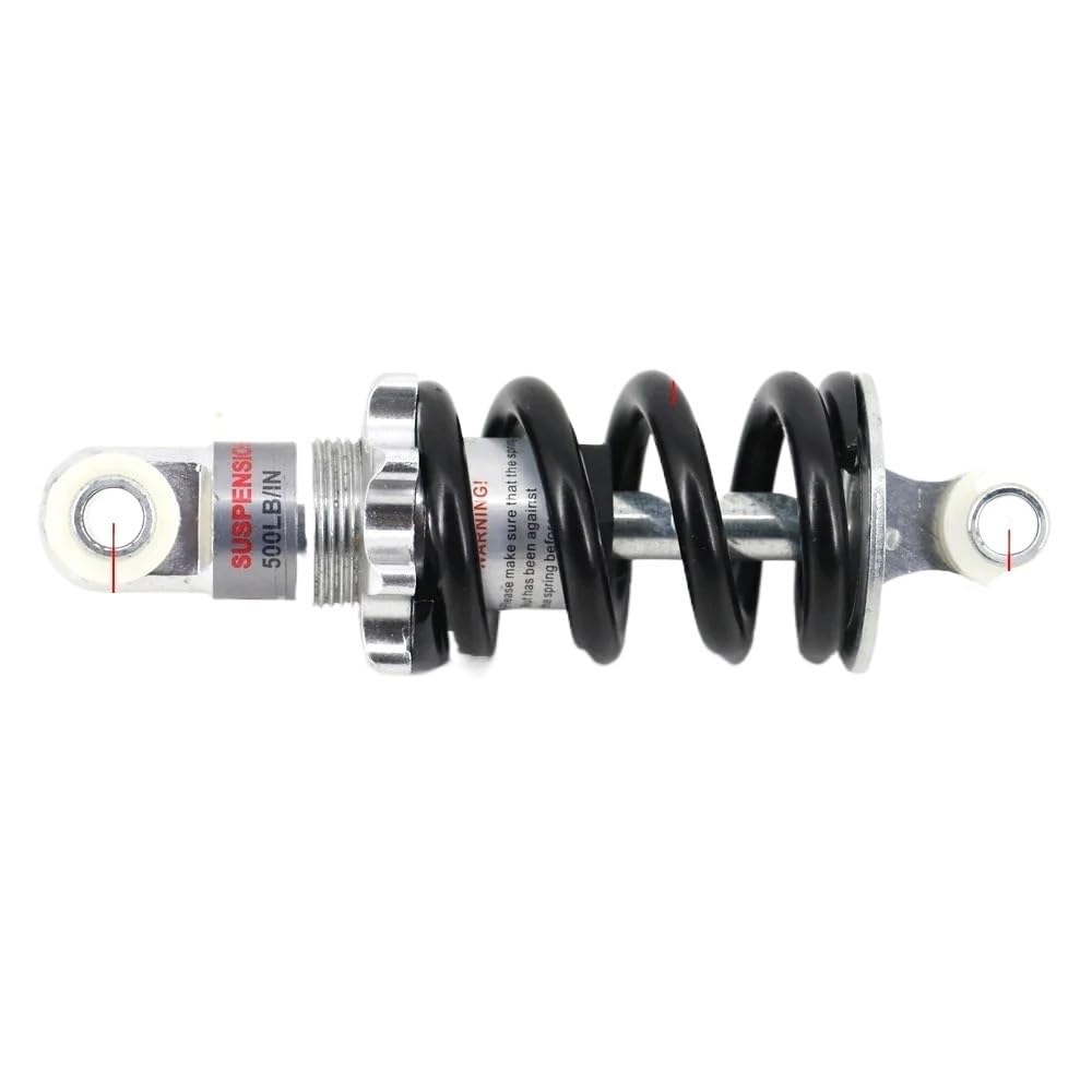 Fahrrad Feder Stoßdämpfer 100mm 125mm Hinten Motorrad Stoßdämpfer Frühling Shocker Suspension Für Off-Road Moto Pit Quad Dirt Bike Roller von WSNZYT