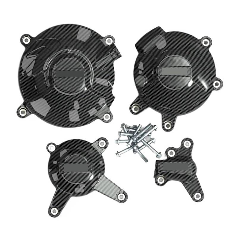 Gehäuse-Motorabdeckungen Motorräder Motor Abdeckung Für MT-09 FZ-09 Für Tracer & Für Scrambler XSR900 2014-2020 Motorabdeckung Set Schutz Motorstatorabdeckung von WSNZYT