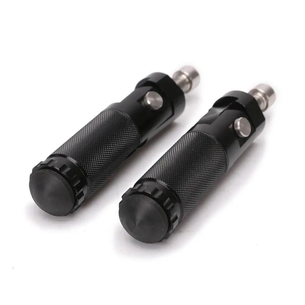 WSNZYT Motorrad Fußrasten 2 stücke Motorrad Fußrasten Fußrasten CNC Aluminium Universal Fußrasten Pegs Hinten Pedale Set von WSNZYT