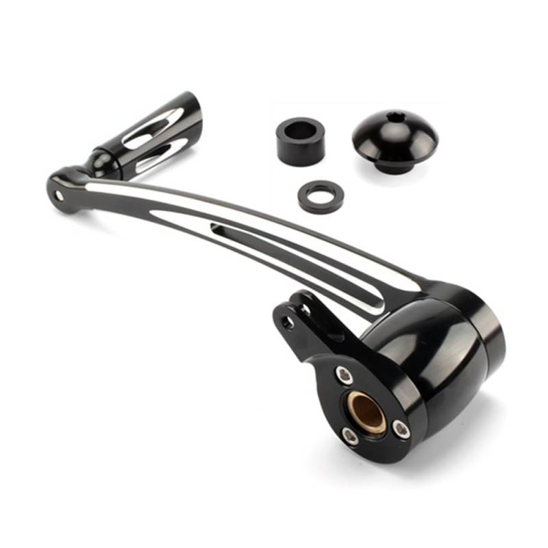 WSNZYT Motorrad Fußrasten Bremse Pedal Motorrad Schalthebel Shifter Pegs Kits für Ha&rley für Touring für Road King von WSNZYT