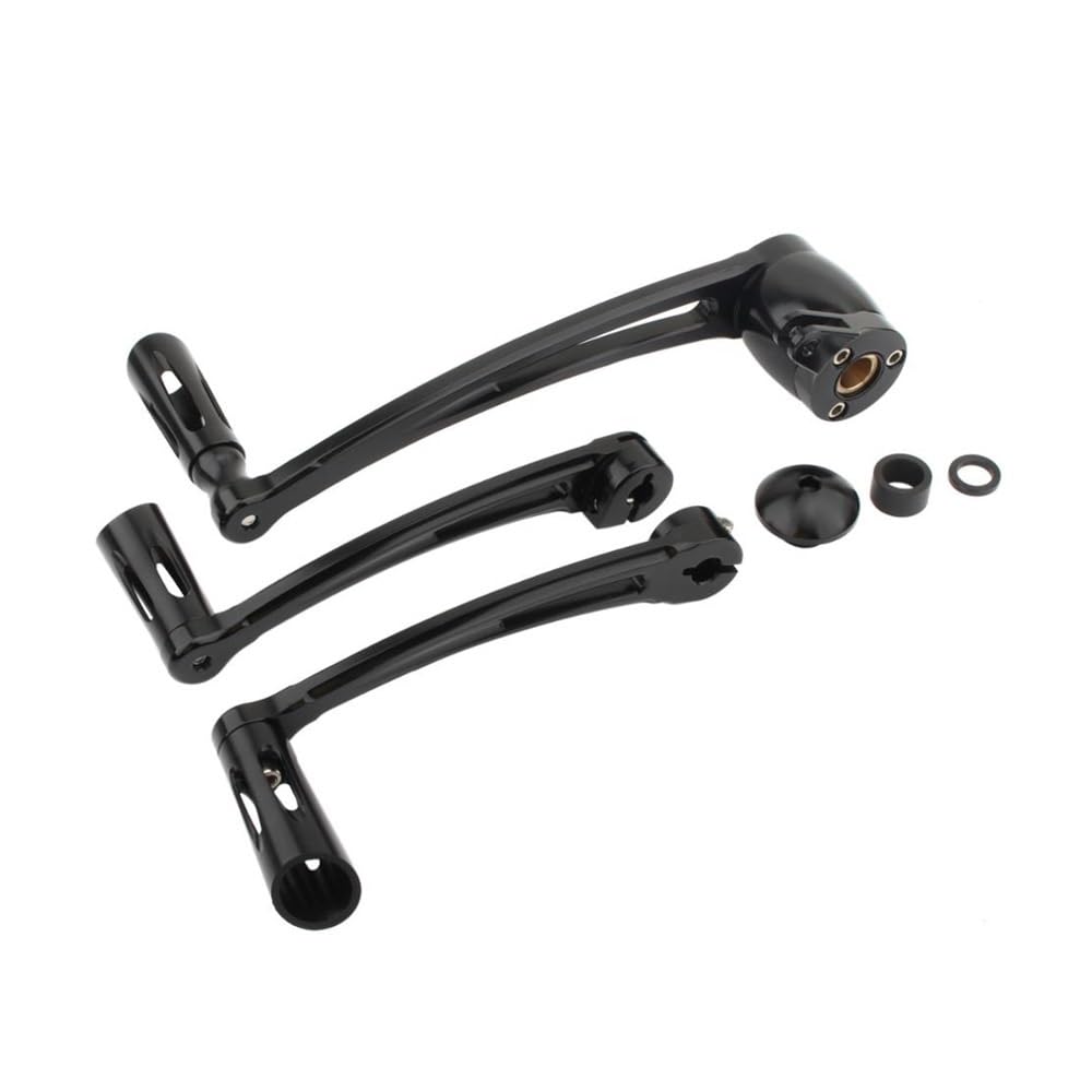 WSNZYT Motorrad Fußrasten Bremse Pedal Motorrad Schalthebel Shifter Pegs Kits für Ha&rley für Touring für Road King von WSNZYT