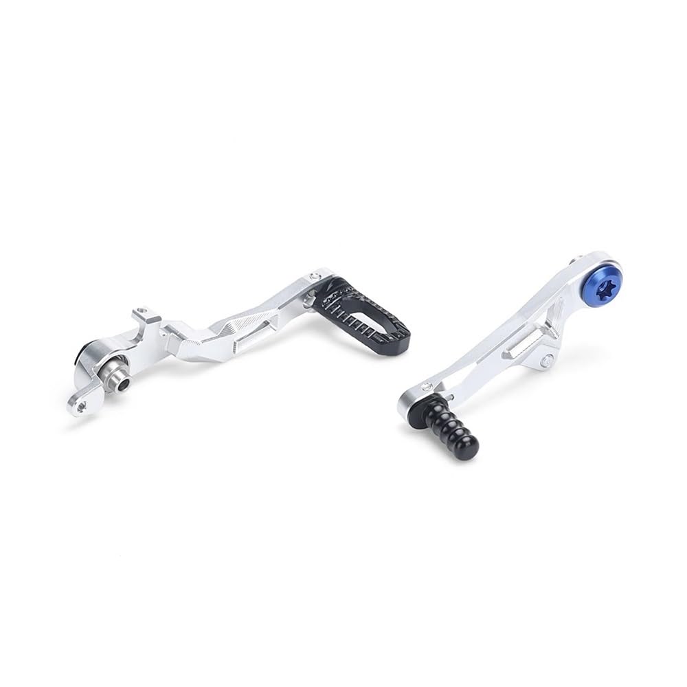 WSNZYT Motorrad Fußrasten Motorrad CNC Aluminium Shifter Shift Bremshebel Fuß Pedal Set Für R1250GS R1250 GS von WSNZYT