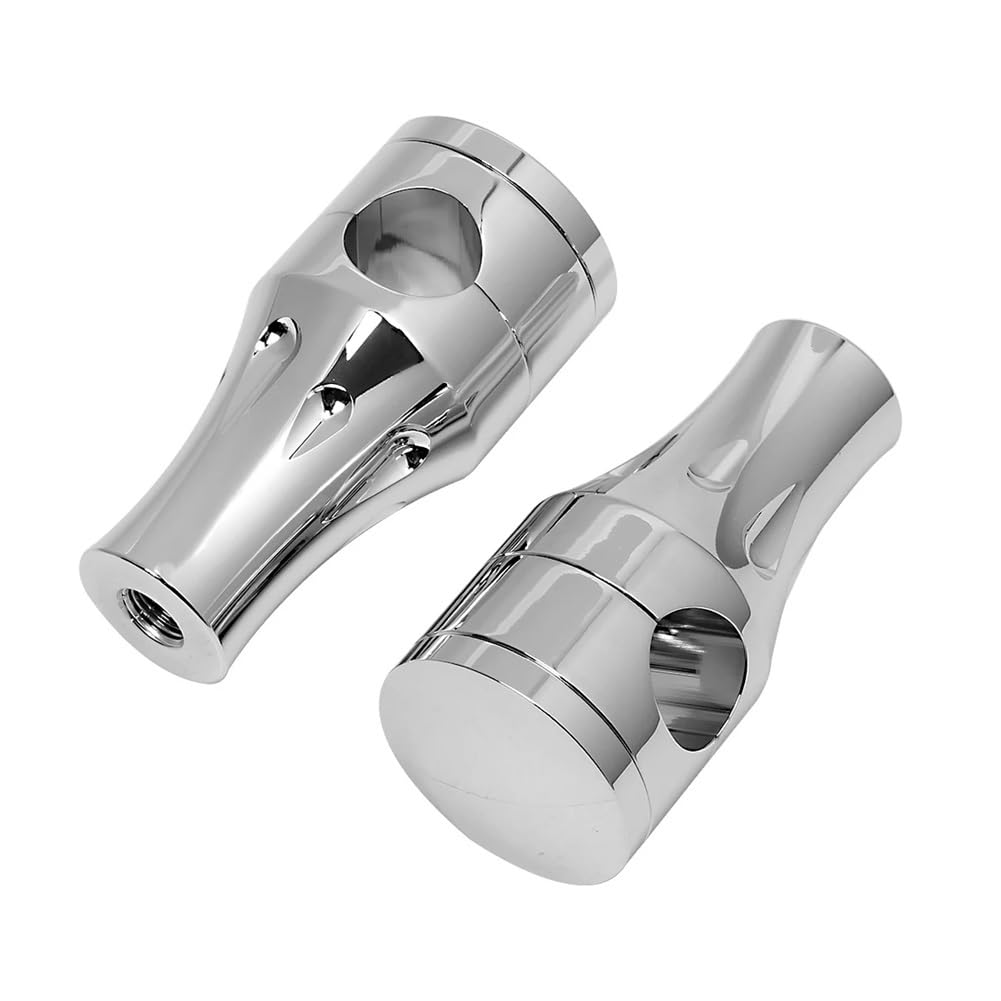 WSNZYT Motorrad Lenker Risers 7/8 "22MM Motorrad Lenker Riser Griff Bar Clamp Verlängern Adapter Für Für Ka&wasaki von WSNZYT