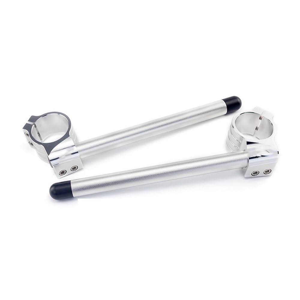 WSNZYT Motorrad Lenker Risers Für Ka&wasaki ZX6R ZX 6R ZX-6R 1995-2008 Clip On Ons Lenker 41/46/50/51mm Einstellbare Riser Griff bar Clip-On von WSNZYT