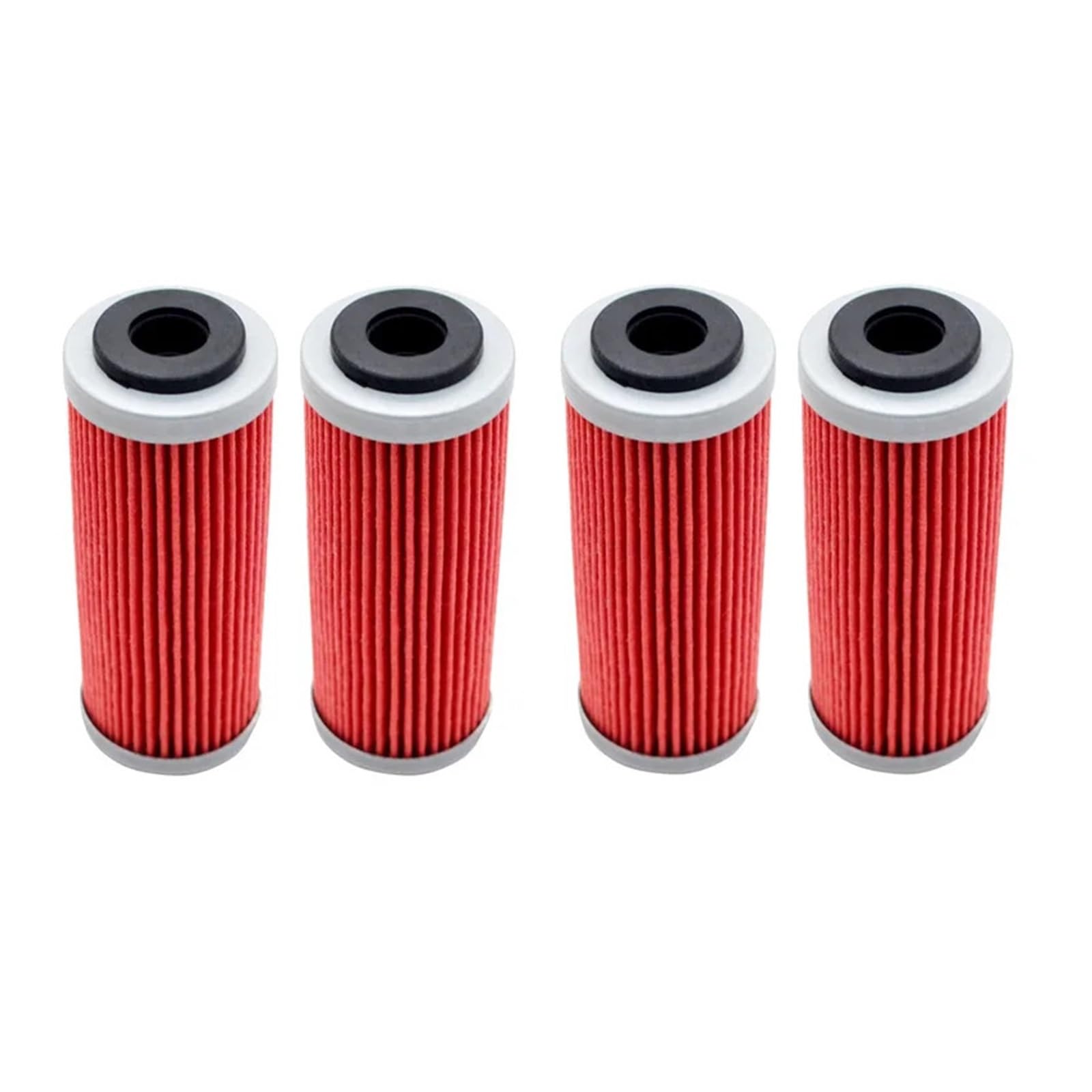 4/6 Stücke Motorrad Ölfilter for SX SXF SXS-FR XCF XCF-W XCW SMR 250 350 400 450 505 530 2007-2016(4PCS Oil Filter) von WSTEWOO