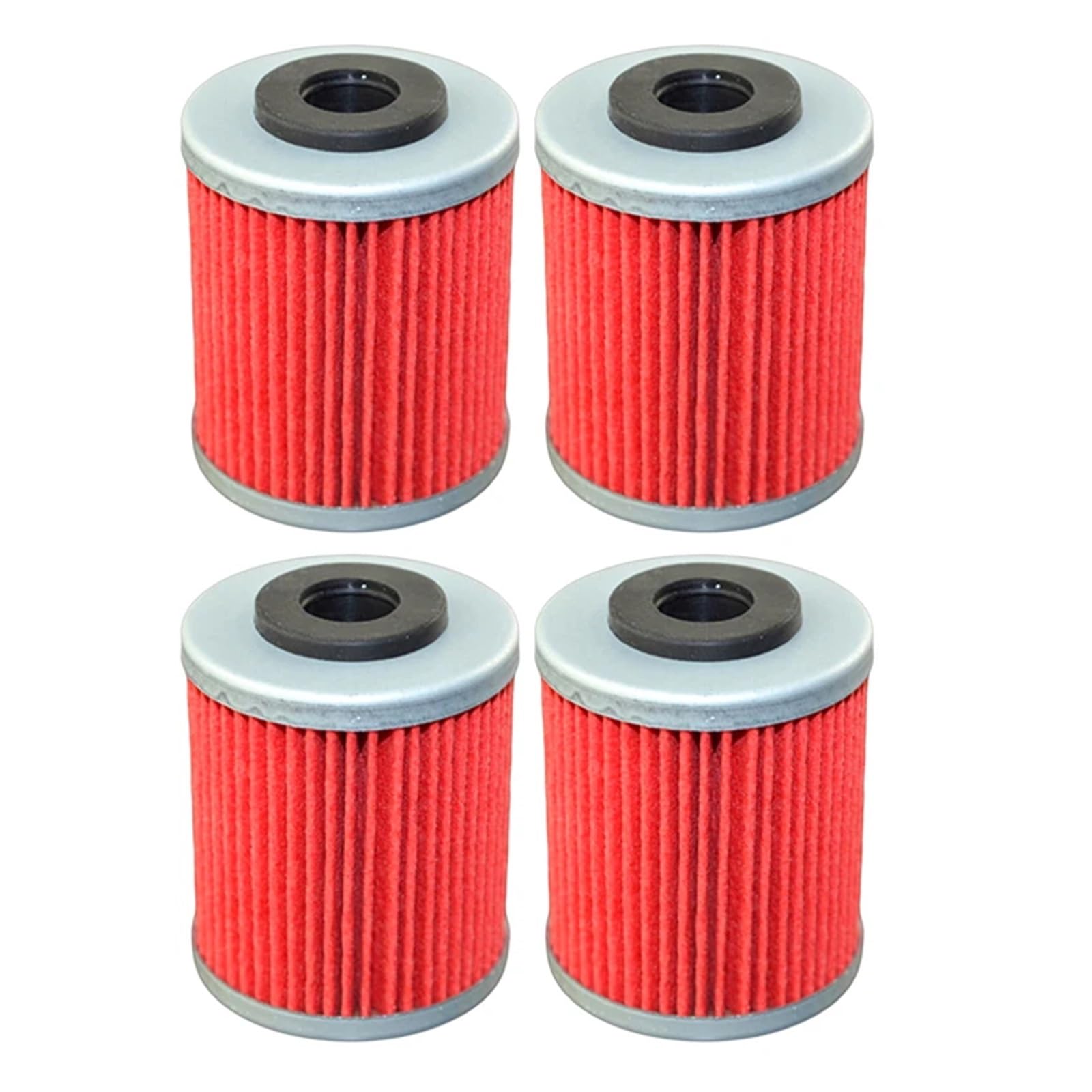 4Pcs Motorrad Motor Teile Öl Gitter Filter for OUTLAW 525 525 2008-2009 Kurze Motorrad Filter von WSTEWOO