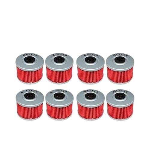 8Pcs Motorrad Teile Öl Filter for XR650L XR 650 L XR 650L 1993-2016 CRF250L 250 2013-2015 von WSTEWOO