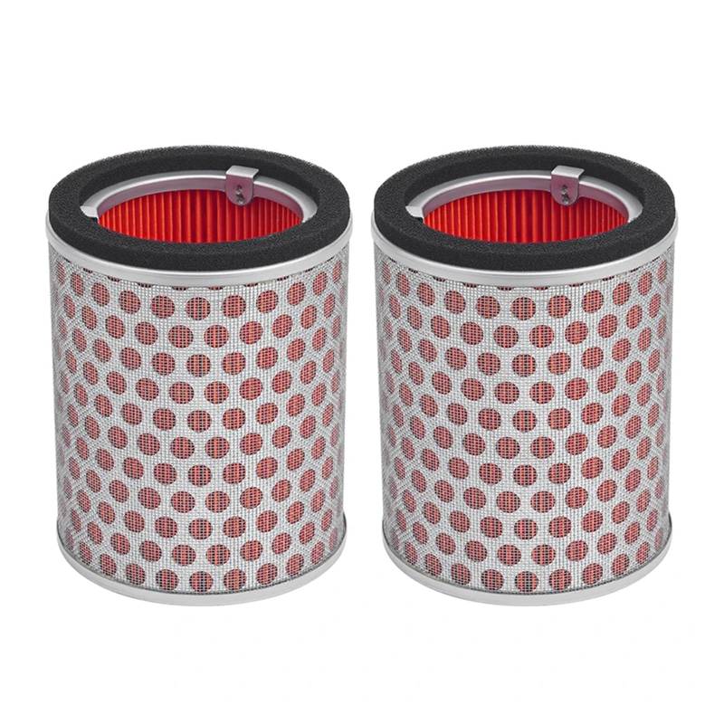 Motorrad-Ansaugreiniger Luftfilter for CBR1000RR Fireblade 2004 2005 2006 2007 CBR1000 CBR 1000 RR 17210-MEL-000(2PCS) von WSTEWOO