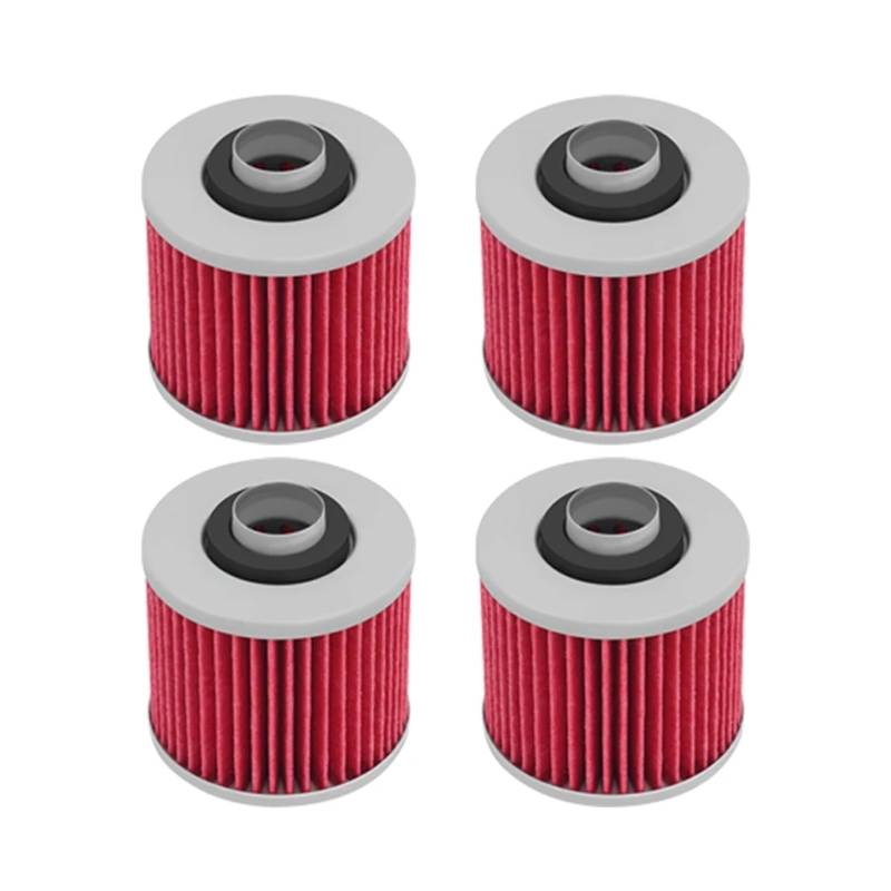 Motorrad Öl Filter for Pegaso 650 660 2007 660 Trail 2007 2008 649 2006 Strada 660 2005-2014(4 Pcs) von WSTEWOO