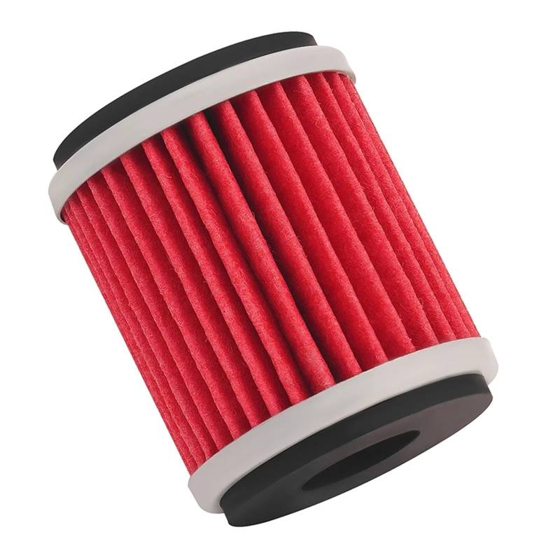 Motorrad Ölfilter for YZ250X YZ250FX YZ250 YP125R XT250 WR250F YZ450F YZ250F WR250X YFZ450X YFM250 YBR250 WR450F(1pcs-red) von WSTEWOO