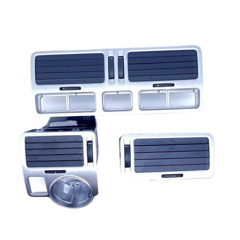 A/C Klimaanlage Steckdose Für VW Für Bora Für Golf 4 1JO 819 728G 1J1819710B 1J 1 819 703F Auto Silber Instrument Air Outlet Zentrale Klimaanlage Klimaanlage Vents von WSUMKH