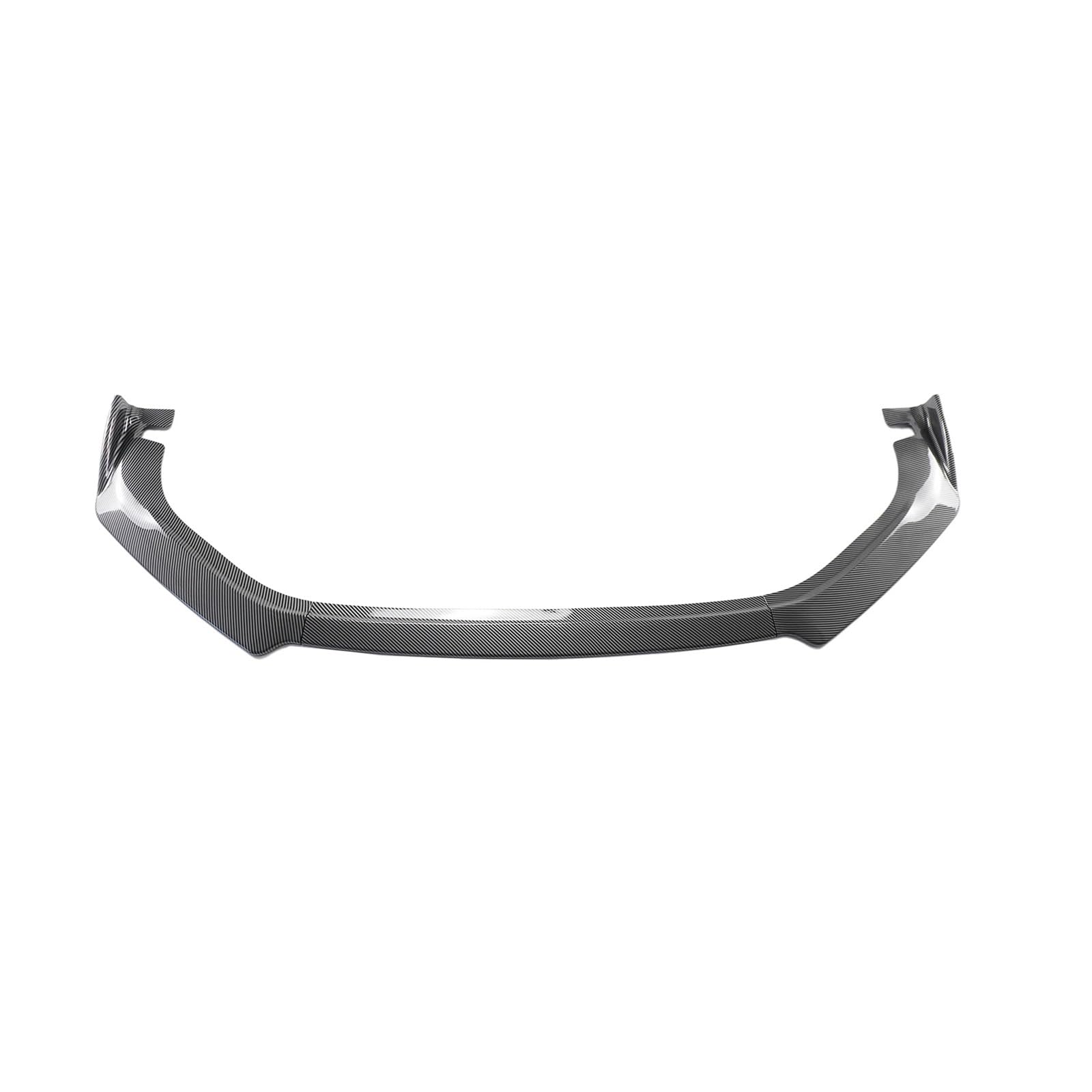 Auto-Frontspoiler 3PCS Für Lexus Für IST Für Basis 2014 2015 2016 Frontschürze Lip Nicht-F Sport Auto Zubehör Körper Kit Spoiler Splitter Glänzend Schwarz Front Spoiler Lippe(Kohlefaser-Optik) von WSUMKH