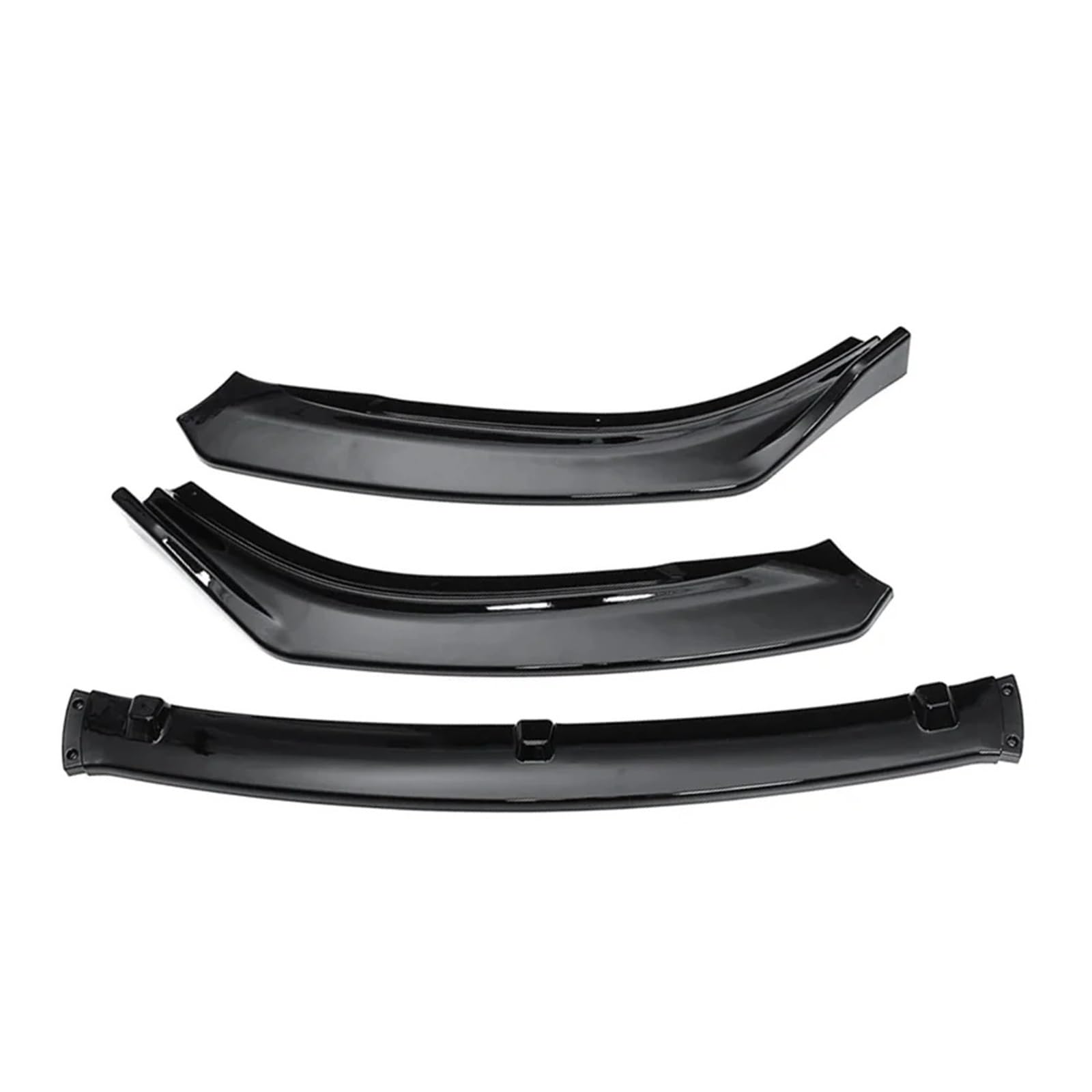 Auto-Frontspoiler 3Pcs Für Mazda 6 Für Atenza 2014 2015 2016 2017 2018 Körper Kit Auto Front Stoßstange Splitter Lip Diffusor Spoiler Schutz Abdeckung Trim Front Spoiler Lippe(Glossy Black) von WSUMKH