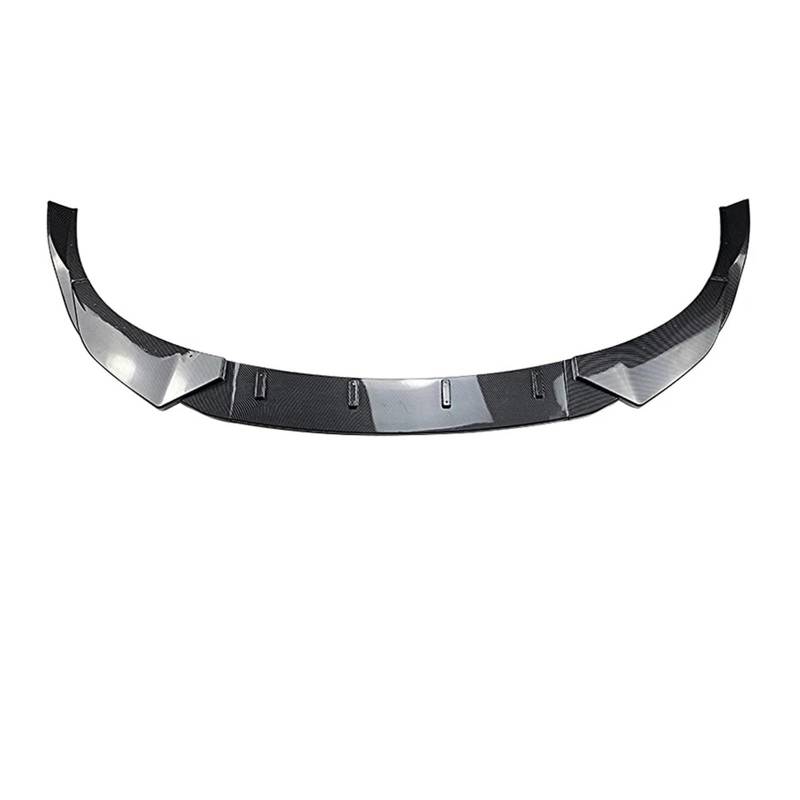 Auto-Frontspoiler Auto Front Lip Splitter Diffusor Körper Kit Für Hyundai Für I30 N MK 3,5 2020-2024 Spoiler Stoßstange Schutzfolie Front Spoiler Lippe(Carbon Look) von WSUMKH