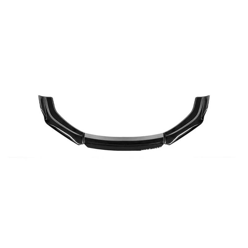 Auto-Frontspoiler Auto-Frontlippe Stoßstangenspoiler Diffusor Karosseriemodifikation Kollisions- Und Kratzfestigkeit Externes Zubehör Helles Schwarz Front Spoiler Lippe(Black Blackhead) von WSUMKH