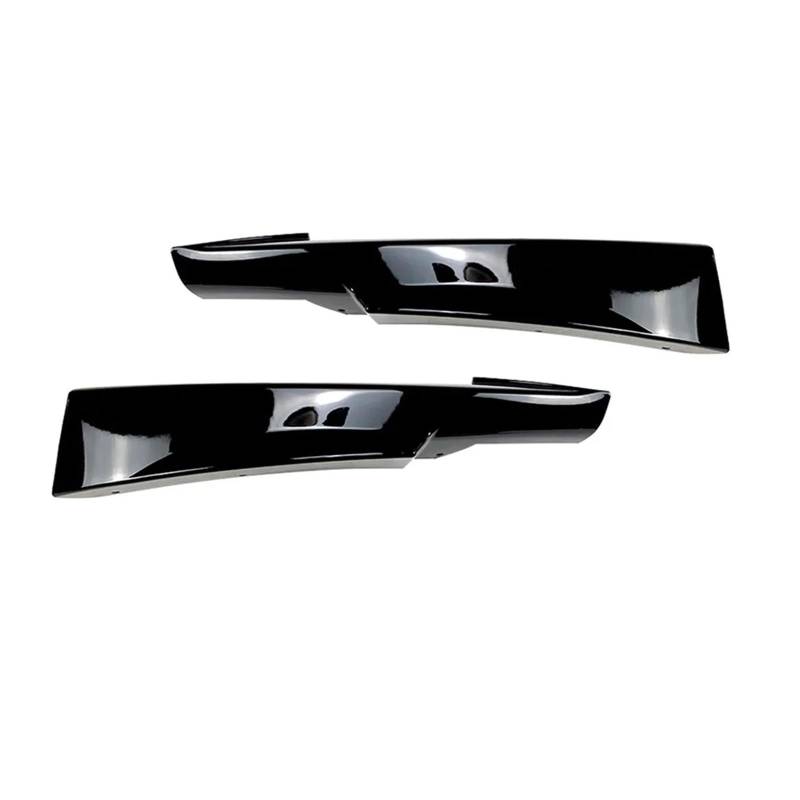 Auto-Frontspoiler Für 3 Serie E90 2009 2010 2011 2012 Für LCI Für Technik Auto Frontschürze Lip Splitter Flap Körper Kit Körper Kit Ecke Außen Sport Front Spoiler Lippe(Gloss Black) von WSUMKH