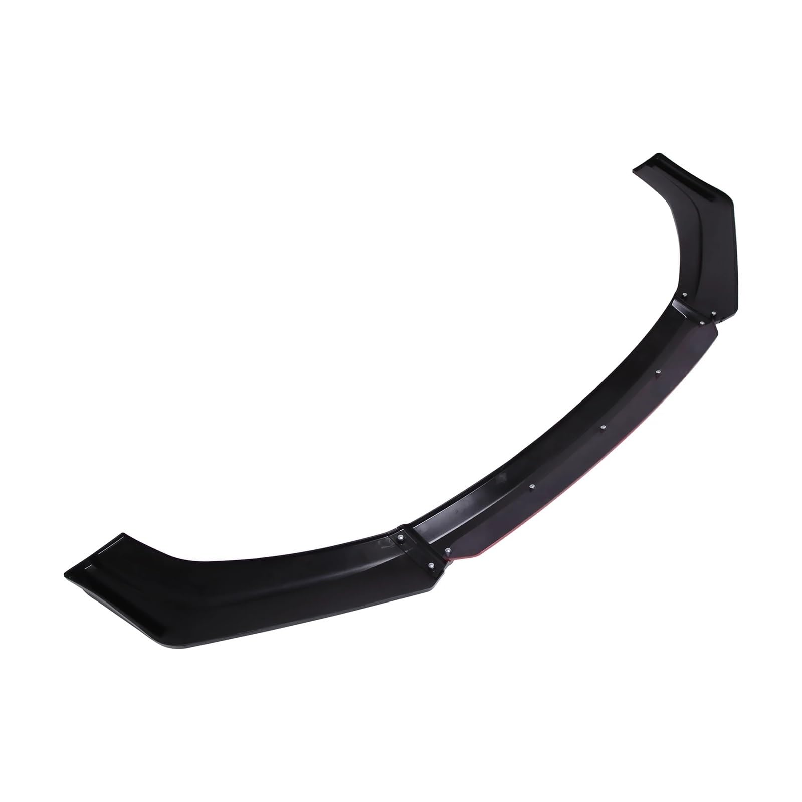 Auto-Frontspoiler Für A3 Für A4 Für A5 A6 Für A8 Universal Auto Front Lip Splitter Spoiler Diffusor Lip Kit Front Spoiler Lippe(Gloss Black All) von WSUMKH