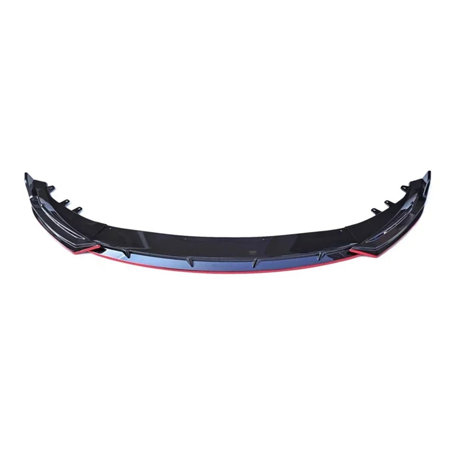 Auto-Frontspoiler Für BYD Für Dichtung Für EV 2022 2023 2024 Front Splitter Bumper Spoiler Auto Körper Kit Frontschürze Unteren Schutz Auto Zubehör Front Lip Front Spoiler Lippe(Glossy Black-Red) von WSUMKH