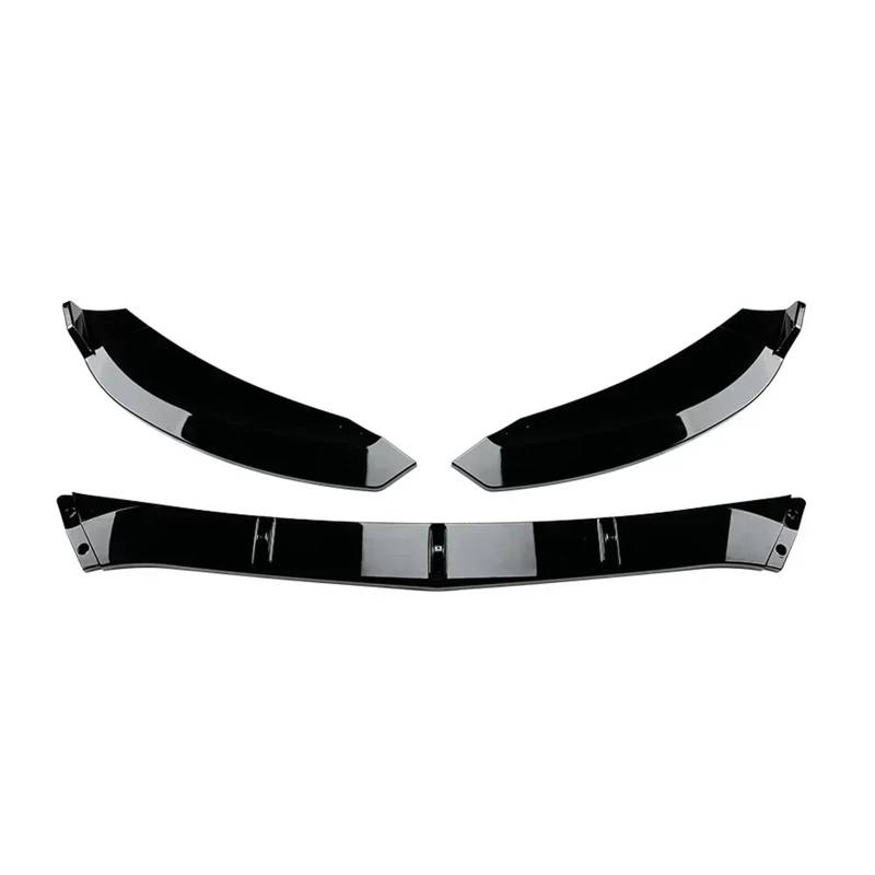 Auto-Frontspoiler Für Benz C Klasse W205 C205 S205 C160 C200 C180 C300 C400 C450 Für AMG 2015-2021 Frontschürze Lip Splitter Diffusor Körper Kit Front Spoiler Lippe(Pre-Facelift-Black) von WSUMKH