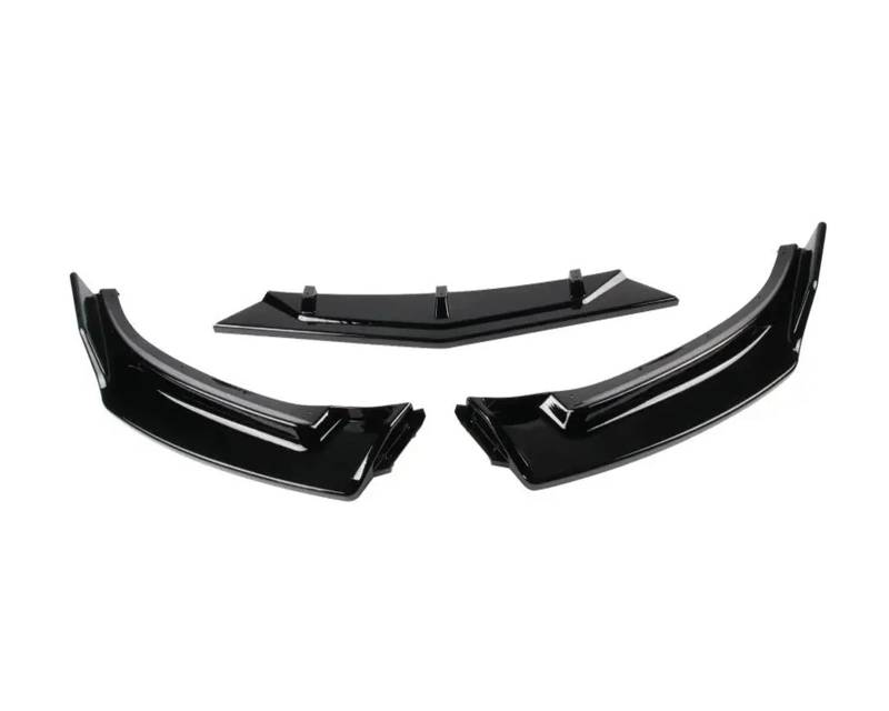 Auto-Frontspoiler Für Mazda 3 Für Axela 2014 2015 2016 2017 2018 Auto Vorderen Stoßfänger Spoiler Lip Body Kit Stoßstange Diffusor Schutz Auto Teile Front Spoiler Lippe(Glossy Black) von WSUMKH